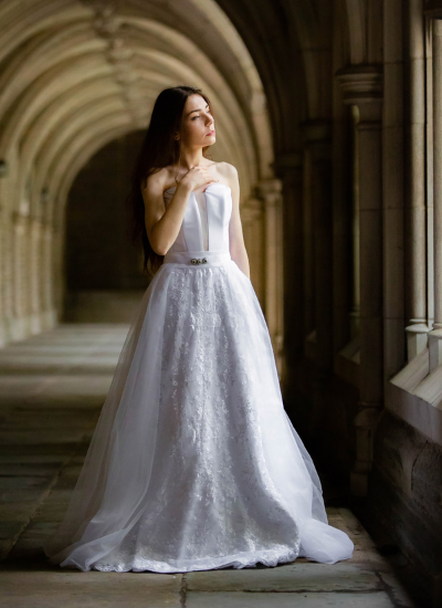 click here to explore our wedding gown cleaning services