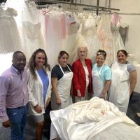 Ernst J.Eloi, Faith Nagy, Betty Mendoza, Ellen Evans, Rocio Lopez, Victoria zambrano (from left to right) 
